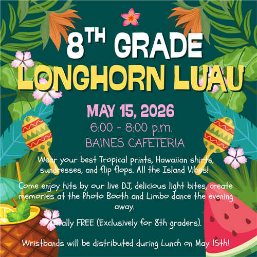 8th grade luau